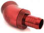 Bitspower Anschluss 45 Grad G1/4 Zoll AG auf 10mm ID - drehbar, rot