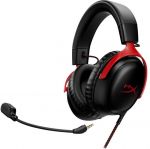 HyperX Cloud III Gaming Headset - Black/Red, Comfortable 727A9AA