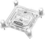 Barrow Intel CPU Wasserblock RGB, Acryl - wei&szlig;