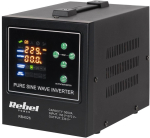 Rebel POWER-500-LFP4 UPS pure sine inv.,12V chg.,230V,500VA/300W