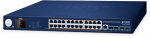 Planet 24-Port PoE Managed Switch w LCD Screen GS-6311-24P