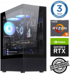 INTOP Ryzen 5 9600X 32GB DDR5 250SSD M.2 NVME+2TB RTX5060Ti 16GB no-OS
