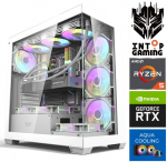 INTOP AQUA Ryzen 5 7500X3D 32GB DDR5 1TB SSD M.2 NVME+2TB RTX5080 16GB  no-OS