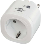 Brennenstuhl Connect WiFi Smart Plug WA 3600 XS02 (white, voice control, timer, app)