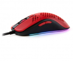 Arozzi Favo Ultra Light Gamingmaus - schwarz/rot