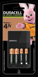 DURACELL battery charger CEF14 + 4pcs batteries