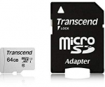 TRANSCEND 64GB UHS-I U1 microSD