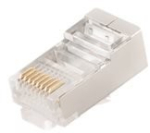 Gembird Shielded Modular Plug 30u Gold Plated 50 pcs