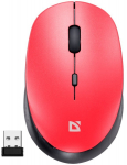 Defender Wireless mouse silent click AURIS MB-027 800/1200/1600 DPI red