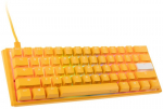Ducky One 3 Yellow Mini RGB LED Gaming Keyboard - MX Speed Silver (US)