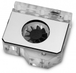 EK Water Blocks EK-Quantum Scalar Flowmeter Top-To-Bottom D-RGB - Nickel