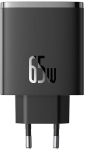 Baseus OS-Cube Pro 65W 2xUSB-C+USB Wall Charger Black