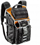 Neo Tools assembler backpack 4 external and 18 internal pockets, adjustable straps