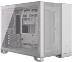 Corsair 2500D Airflow Tempered Glass Micro-ATX Case - White