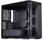 Jonsbo D300 Black m-ATX Case, 270&deg; Tempered Glass