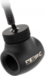 XSPC G1/4" Inline 10k Temperature Sensor for Water Cooling - Matte Black