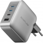 EcoFlow RAPID Pro 140W mains charger 3xUSB-C 1xUSB-A GaN