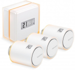 Netatmo Pack: Smart Thermostat + 3 Additional Smart Radiator Valves