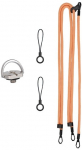Sunnylife GS022 multifunctional neck strap for Pocket 3 (orange)