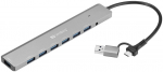 Sandberg USB-C/A to 7 x USB 3.0 HubUSB-C/A to 7 x USB 3.0 Hub