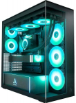 ARCTIC Xtender PC Case (Black, Tempered Glass x2 Clear)