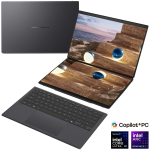 ASUS Zenbook Duo UX8407AA-SN094X Moher Gray 14" OLED 2.8K Ultra 9 378H 32GB 2TB