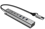 I-tec USB-C/USB-A Metal Hub 6 port 3xUSBc/3xUSBa