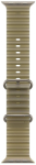 APPLE 49mm Translucent Kelp Ocean Band - Natural Titanium Finish