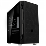 SilverStone Fara H1M, Tempered Glass, black case