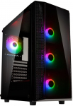SilverStone Fara B1 Pro Midi-Tower, ARGB, Tempered Glass - schwarz