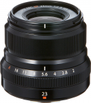 Fujifilm Fujinon XF 23mm f/2.0 R WR lens, black