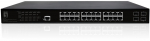 LevelOne Switch 28x GEP-2861 4xGSFP 19" 390W 24xPoE