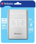 Verbatim Store and Go 1TB 2.5" USB 3.0 Silver