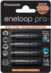 Panasonic eneloop pro AA 2500mAh Rechargeable Battery 4-Pack
