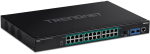 TRENDnet Industrial Switch 26-Port Gbit PoE L2 Manag. RackM