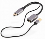 GEMBIRD Active 4K/60Hz HDMI male to DisplayPort female adapter black
