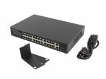 LANBERG switch PoE+ 24x 1GB 2x SFP 360W