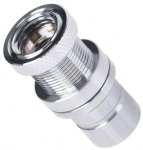 Alphacool Eiszapfen quick release connector bulkhead G1/4 IG - Chrome