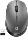 Defender Wireless mouse silent click AURIS MB-027 800/1200/1600DPI grey