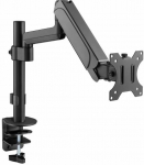 Equip table mount 17"-32" 1TFT 360 clamp 9kg black lite Retail