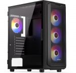 Krux Orona Midi Tower Case Black ATX, mini-ITX, Micro ATX