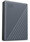 WD My Passport 4TB portable HDD Gray