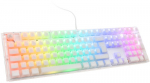 Ducky One 3 Aura White Full-Size Gaming Keyboard, RGB LED - Kailh Jellyfish Y
