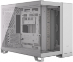 Corsair 2500X Micro-ATX Case, Tempered Glass - White
