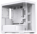 Jonsbo D300 Midi-Tower 270&deg; Tempered Glass - White