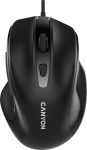 CANYON M-6 Wired Mouse Black