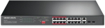Mercusys MS118CP 16-Port 10/100Mbps + 2-Port Gigabit Rackmount Switch with 16-Port PoE+ | Mercusys