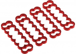 Alphacool Eiskamm Alu X14 - 4mm red - 4 pcs
