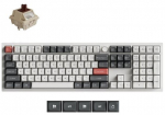 Keychron Q6 Ultra wireless white mechanical keyboard