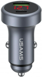 Usams Car Charger USAMS CC327 Aluminum 45W USB-A USB-C Tarnish